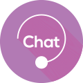 live chat support icon